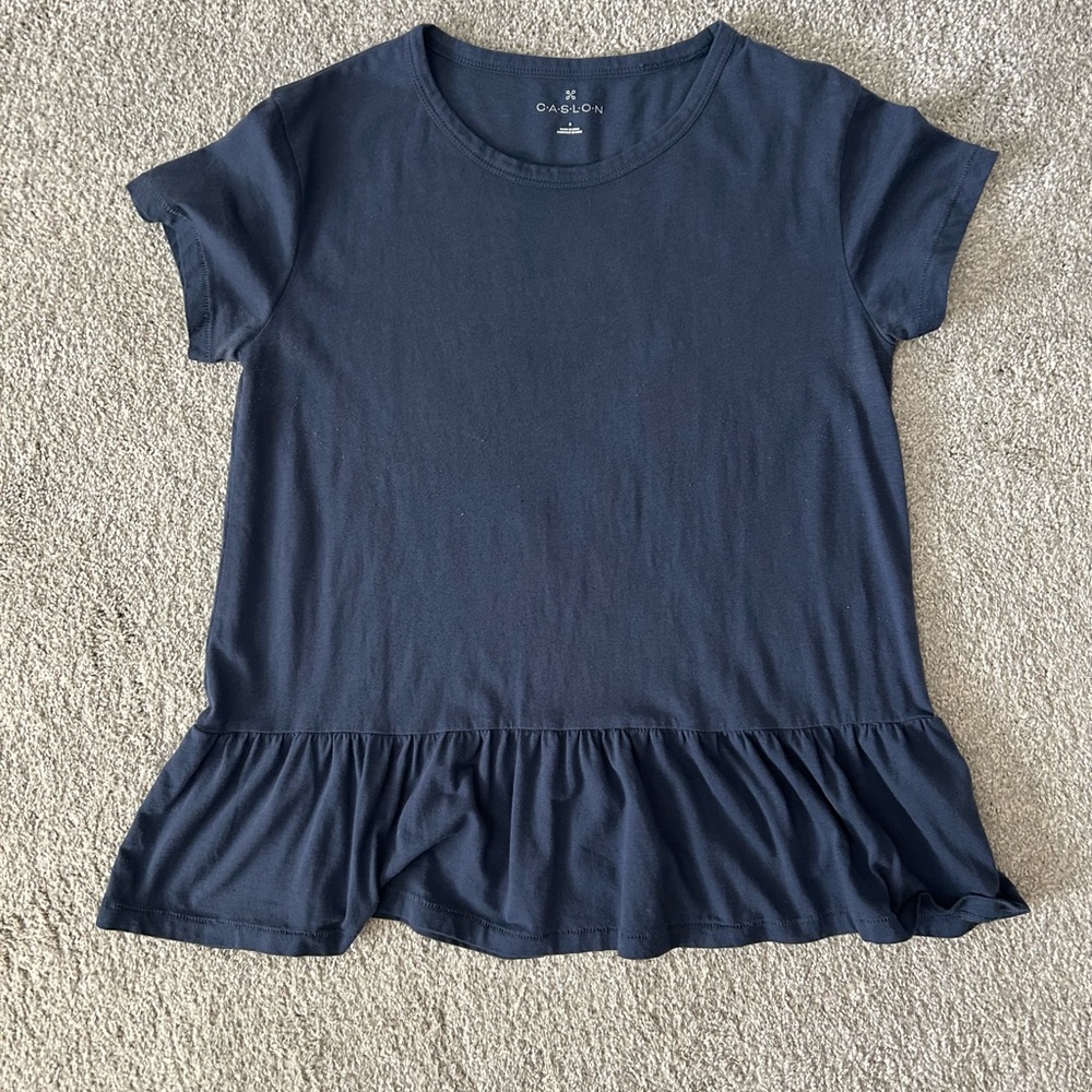 Nordstrom Caslon Navy Tshirt